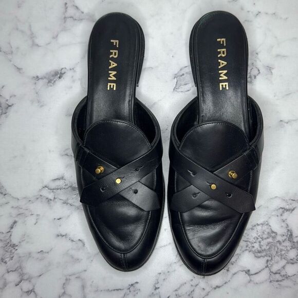 Frame Le Sweetzer Slide Mules 39.5 - Picture 2 of 7